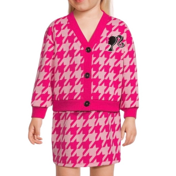 Barbie Cardigan and Skirt Set Toddler - Picture 2 of 14